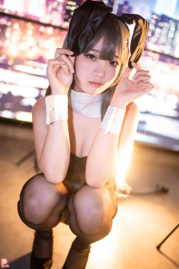 012.PINK_RIBBON – Luppi – Senpai My BunnyGirl 图  [64P-456MB]